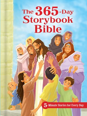 cover image of The 365-Day Storybook Bible, ebook